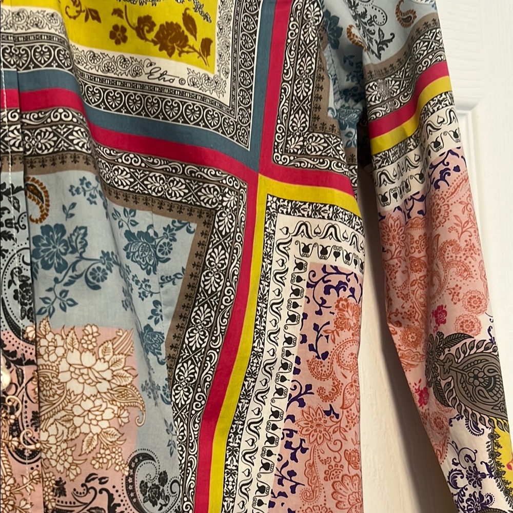 Etro Multicolor Patchwork Blouse - Picture 4 of 12